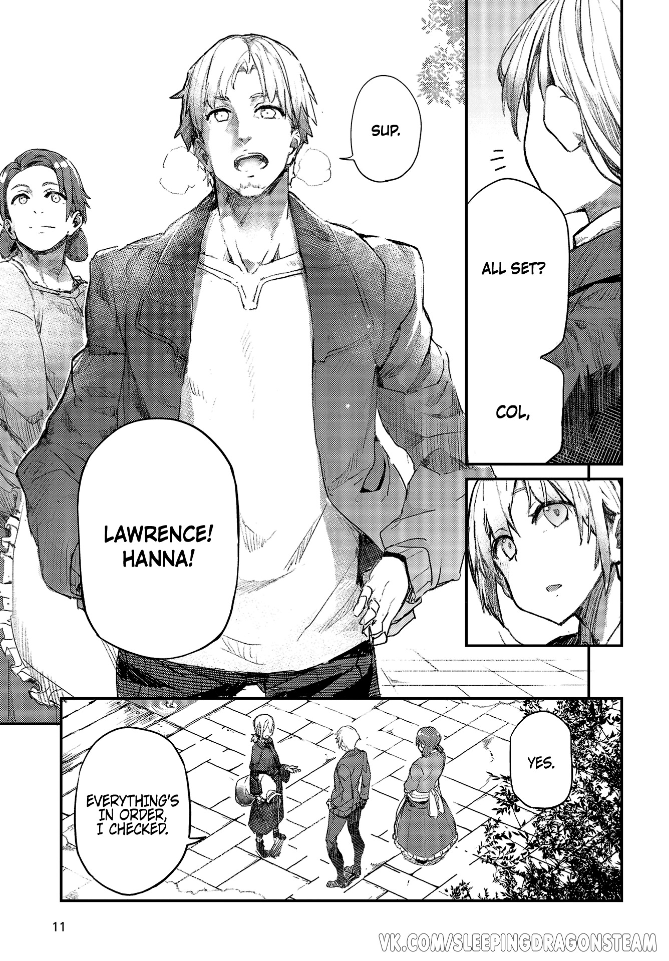 Shinsetsu Ookami to Koushinryou: Ookami to Youhishi Chapter 1 6